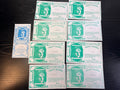 Lot of Mystic Stamp Co. Mystic Profit Shares 1989