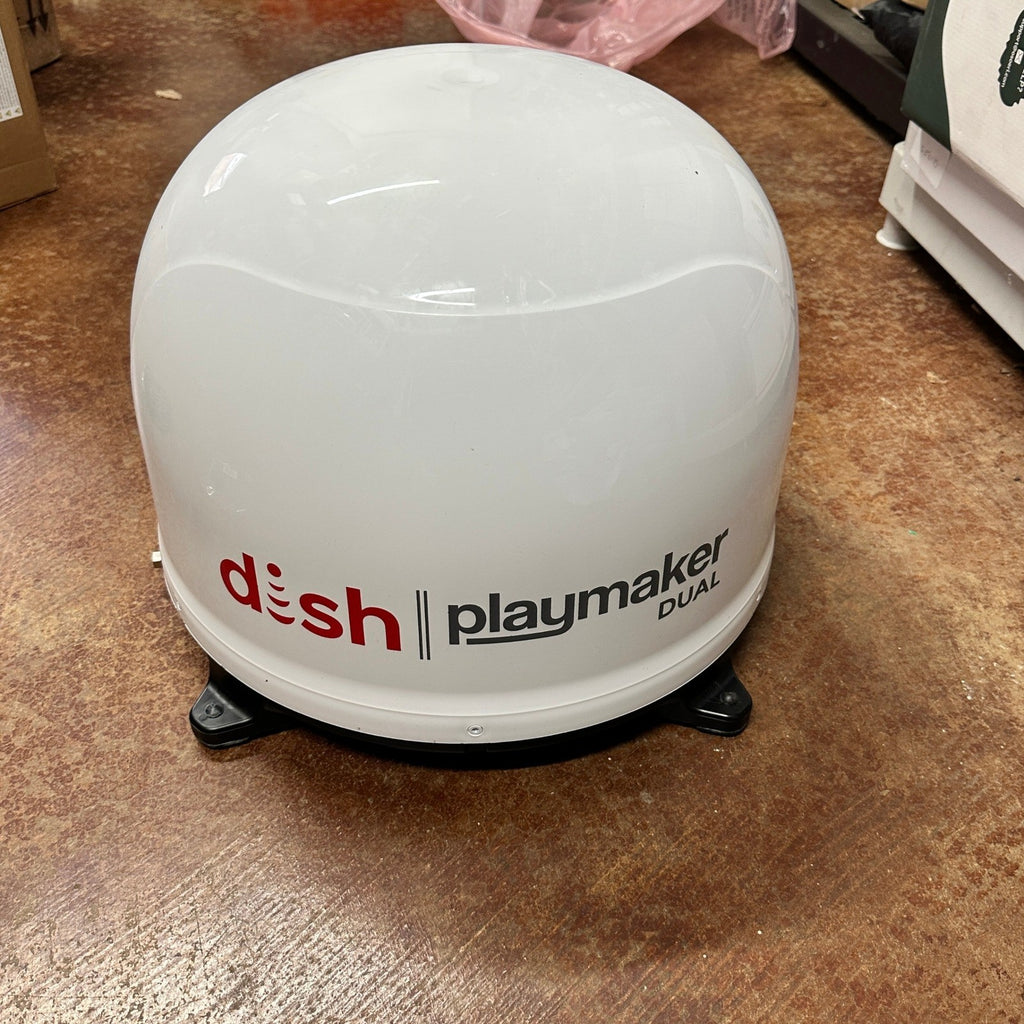 Winegard PL-8000 White Dish Playmaker Dual HD Satellite Antenna