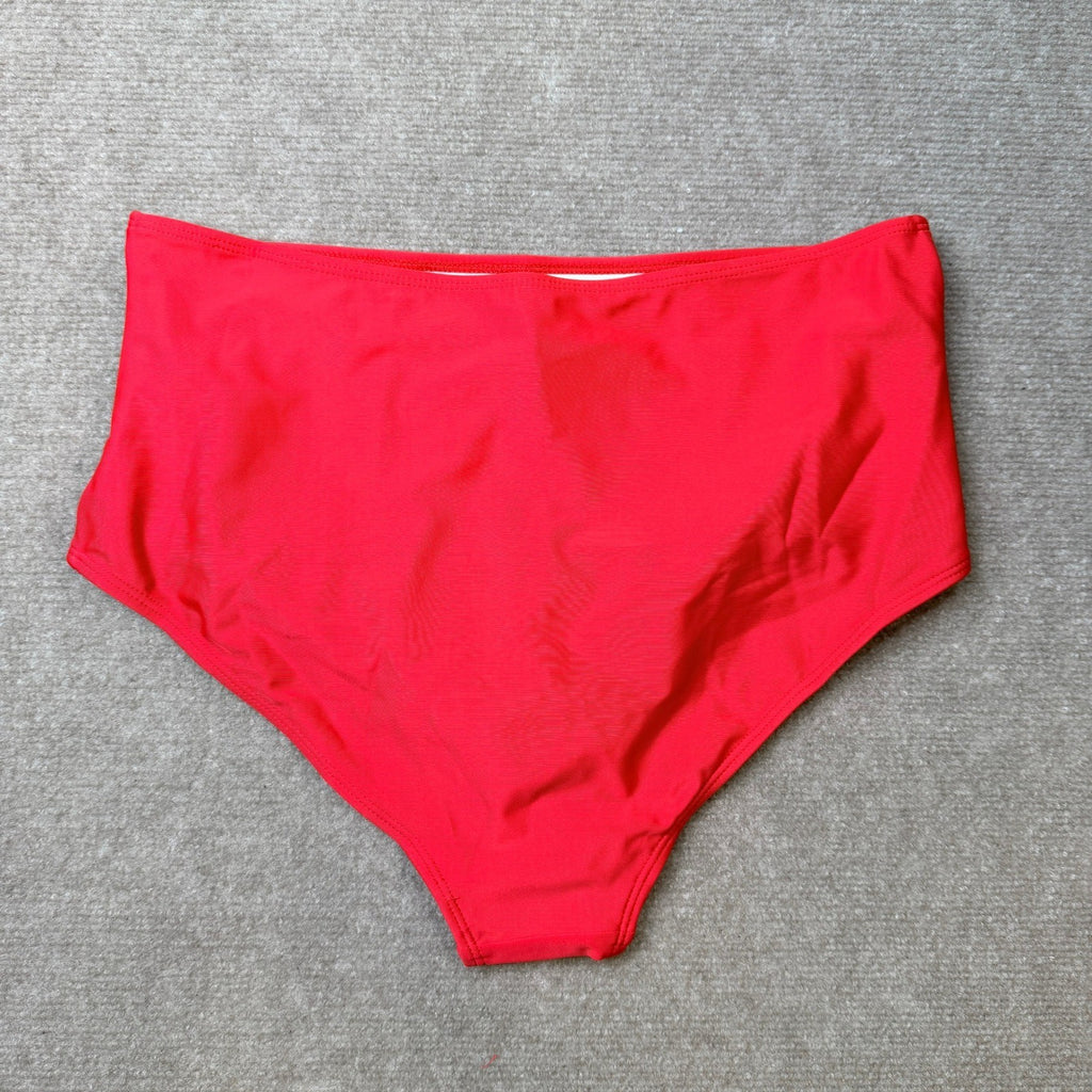 Edelqual Women's XL High Waisted Bikini Bottom Tummy Control Full Coverage