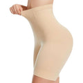 sellto Womens L Nude Shapewear Tummy Control High Waisted Body Shaper Shorts