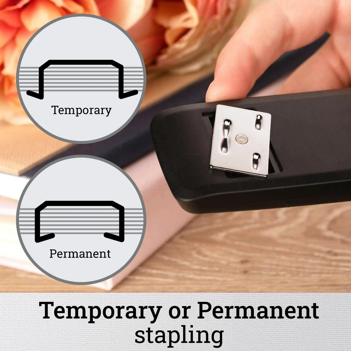Set of 2 Swingline 545 S7054501 Standard Stapler 20 Sheet Capacity Black