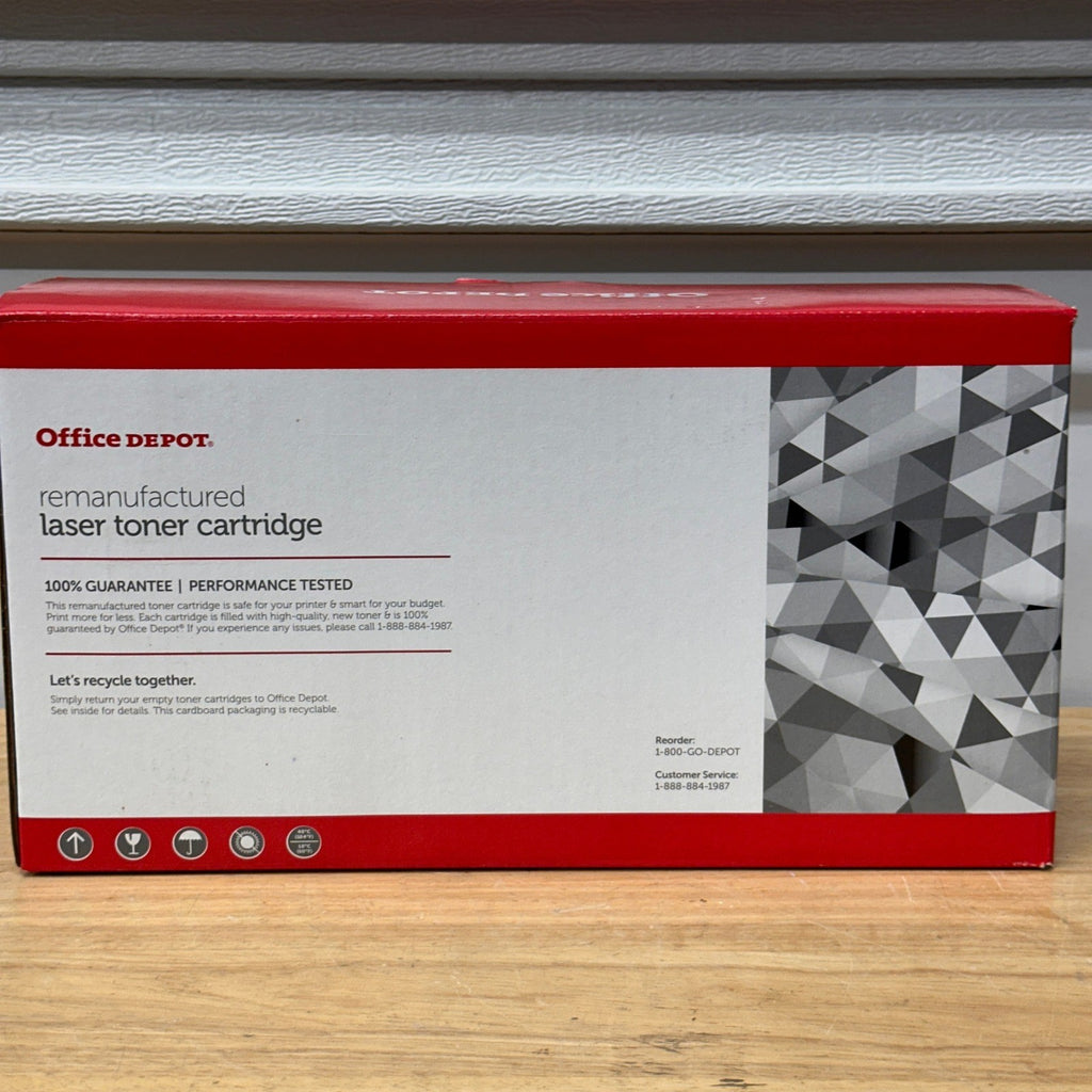 Office Depot Remanufactured Black Laser Toner For HP CF287A 87A DAMAGED BOX