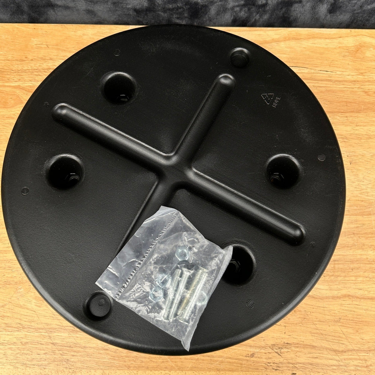 Patio Heater Sand Box/Water Box Black Spare Parts to Increase The Stability of