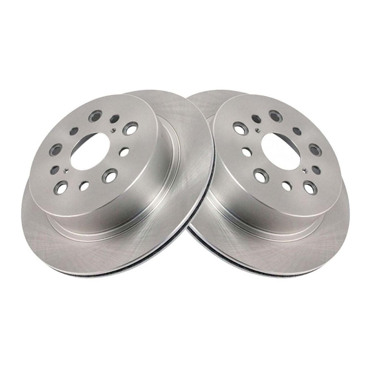 Dryowre Rear Brake Pads & Rotors Kit for Lexus LS430 4.3L 2001-2006 Posi Cer