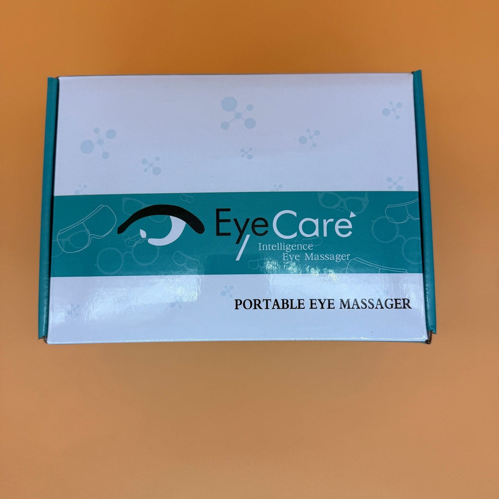 EyeCare Intelligence Bluetooth Eye Massager White, 5 Modes Portable Relax Device
