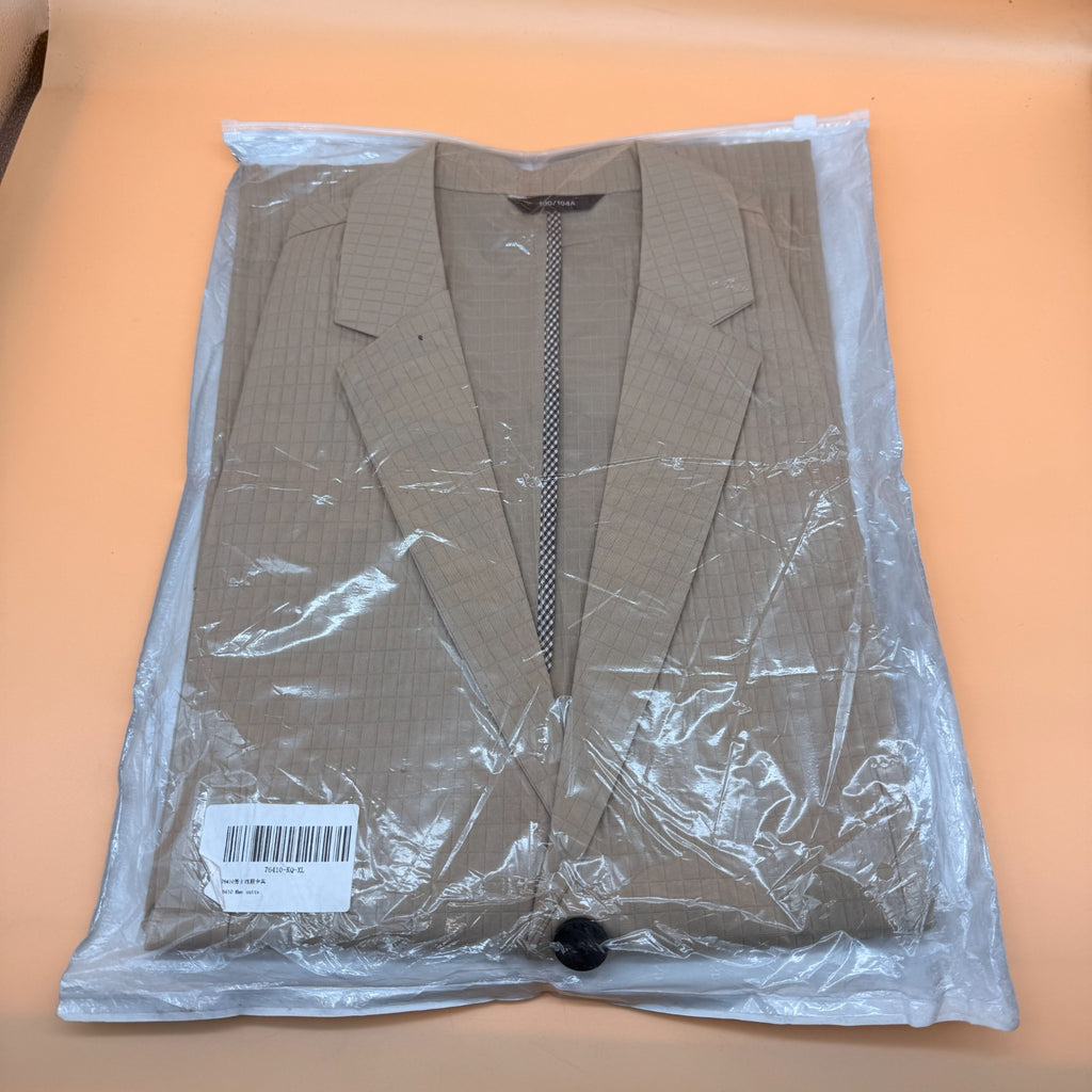 Men's L-XXL Spring Summer Leisure Business West Blazer Slim Jacket Khaki