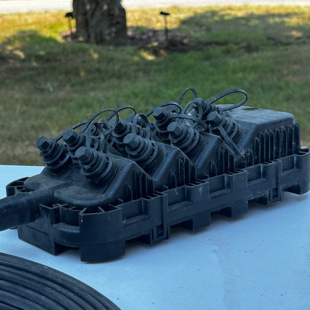 Corning OptiSheath 12 Port MultiPort Terminal 100 ft SCA326/X
