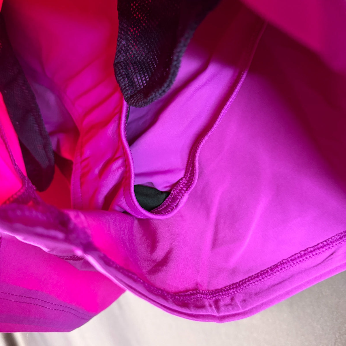 Lands' End Women's 14, 2-16 LONG 5" UPF 50 Swim Shorts w/ Pockets - Violet Rose
