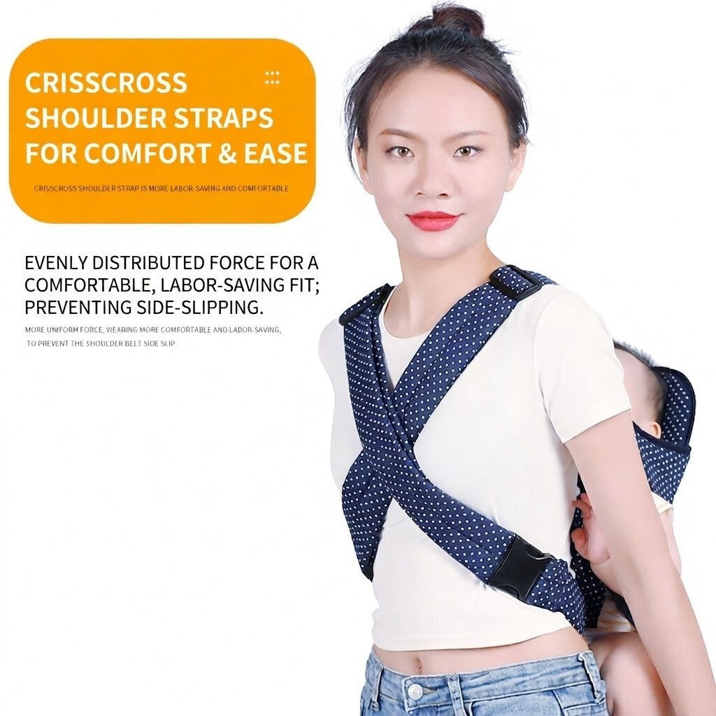 4-in-1 Baby Carrier from Newborn to Toddler Ergonomic Breathable Infant Backpack