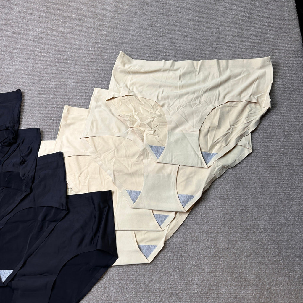 MSRP $30 Finihen 8 Pack Teen Girls 15-16Y Black, Flesh Underwear Seamless Stret