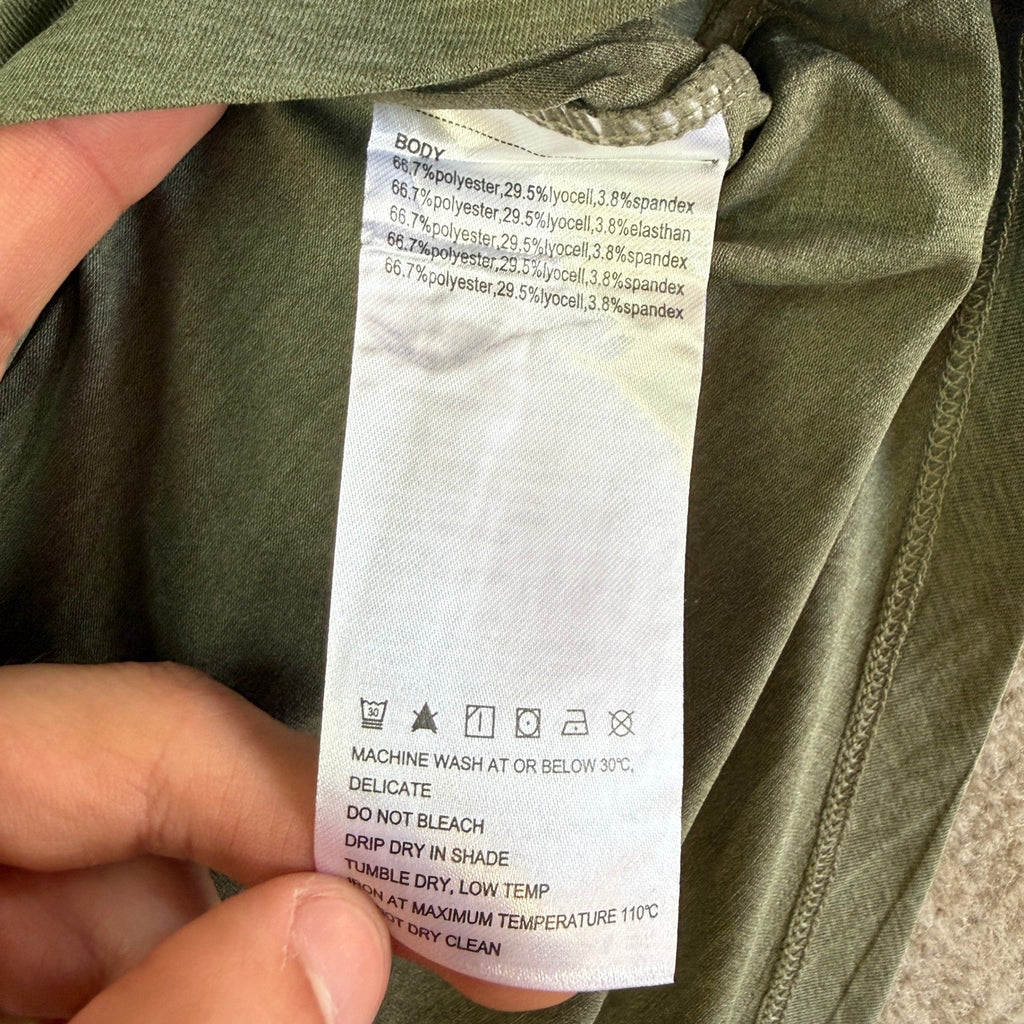 NWT Lalagen Women's XXL Army Green Plus Size Workout Tank Tops Sleeveless Summer