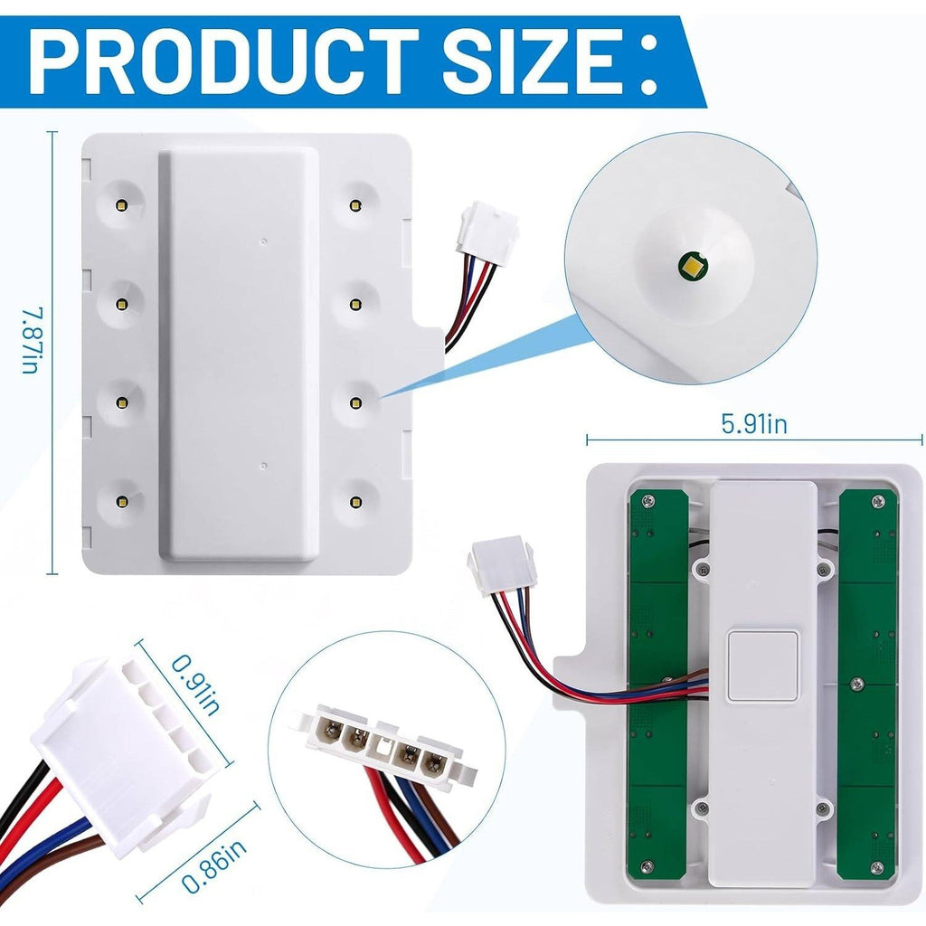 WRX735SDBM03 WRX735SDBM00 Refrigerator LED Light Assembly W11125428