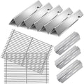 Dictirdy 2 Grill Grates 66095 + 5 Flavorizer Bars 66032 & 3 Heat Deflectors 667