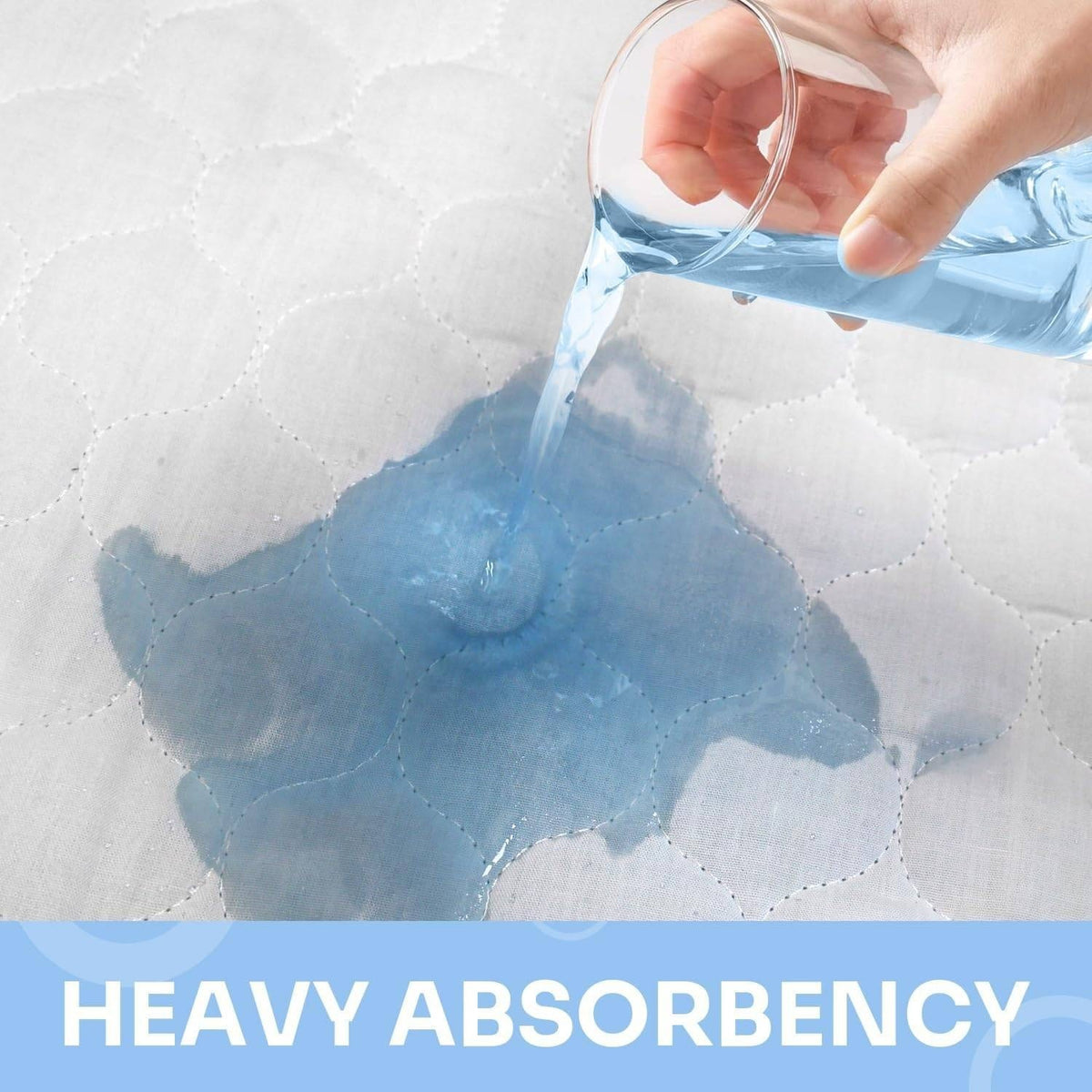 Conkote Heavy Absorbency Bed Pads 34x76" Washable and Reusable Incontinence Und