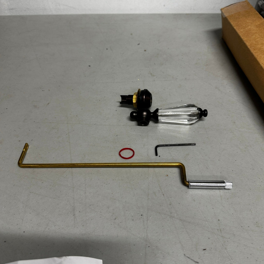 Kingston Brass KTWLLS5 Wilshire Toilet Tank Lever BROKEN O-RING Oil Rubbed Bronz