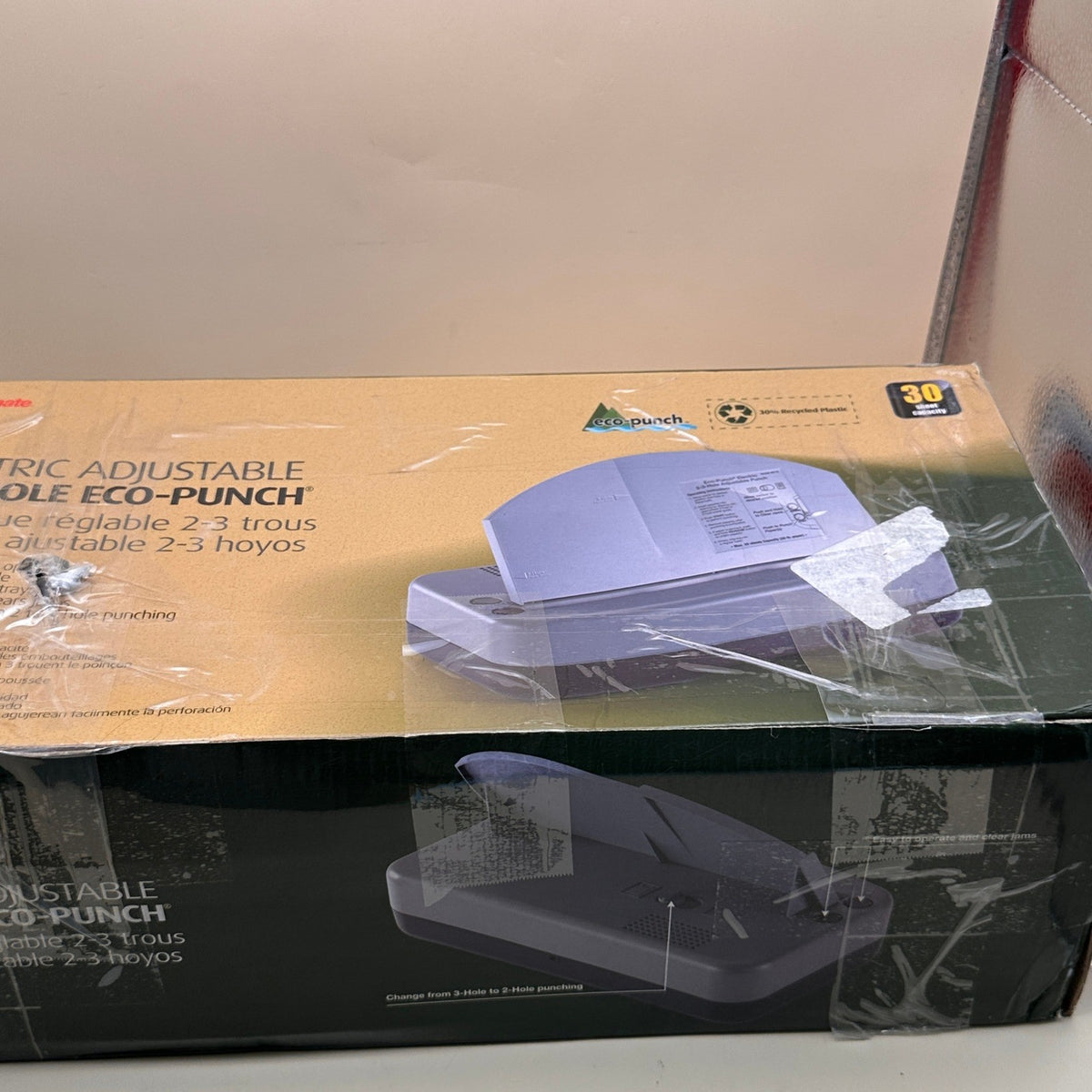 Officemate 90115 Electric 2-3 Hole Adjustable Eco-Punch MISSING POWER ADAPTER
