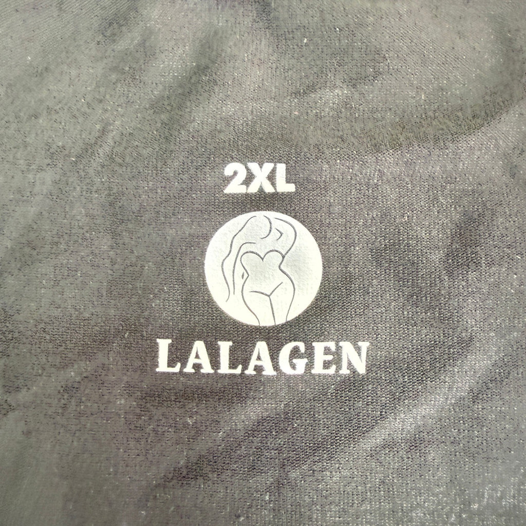 NWT Lalagen Women's XXL Black Plus Size Workout Tank Tops Sleeveless Summer