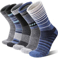 MSRP $18 Welwoos 5 Pairs US 9-12 Merino Wool Hiking Socks Thermal Winter Warm
