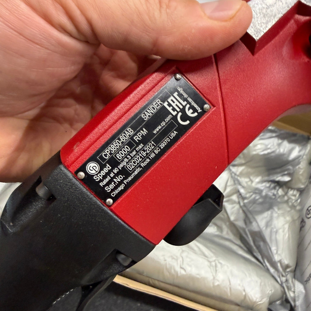 Chicago Pneumatic CP3850-60AB 9" Angle Rotary Sander 6000 RPM 2.8 HP