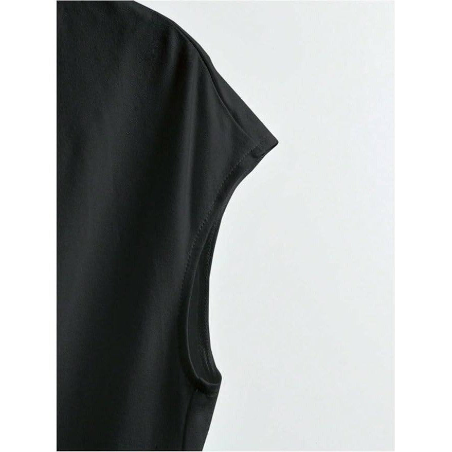 MSRP $26 Verdusa Women's XL Wrap V Neck Cinched Waist Top Twist Knot Elegant
