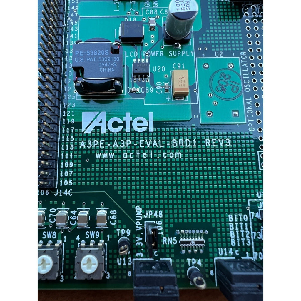 Actel A3PE-A3P-EVAL-BRD1 REV.3 Board