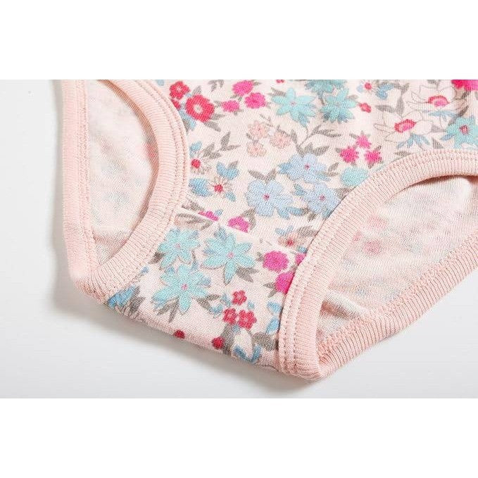 MSRP $21 Boboking 6 Pack Girls 2-3T Soft Panties Toddler Underwear Kids Cotto