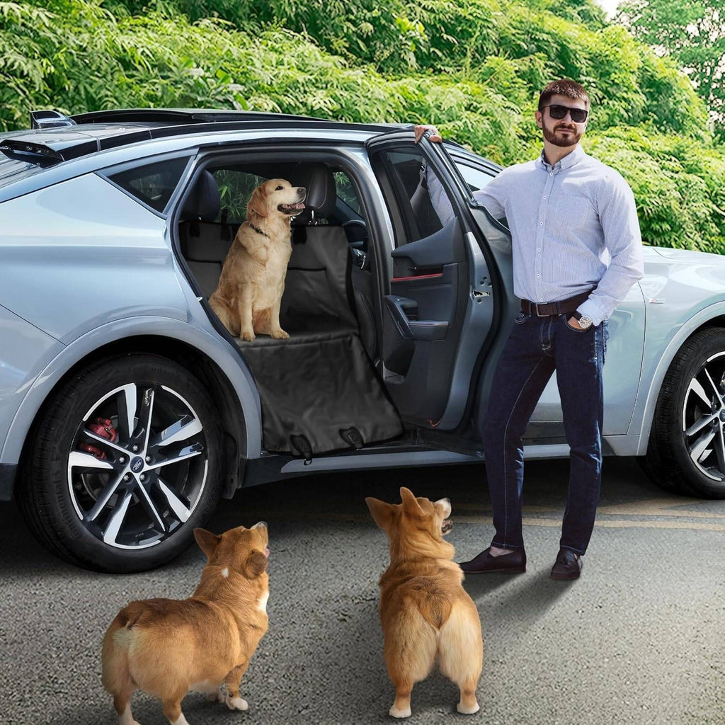 Rengue RG-SED02 Black, Dog Back Seat Extender Cover for Trucks Full Size SUV