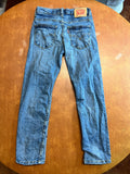 Levi's 502 Men's Regular Taper Denim Stretch Jeans Size 10 Blue 25x26 #226/6