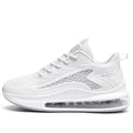 Men's US 6.5, 7 White Air Cushion Casual Sneaker Mesh Breathable Running Shoes