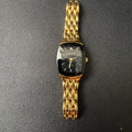 Armitron Women's 75/5195GP Diamond Accented Gold Tone Bracelet Watch New Batter
