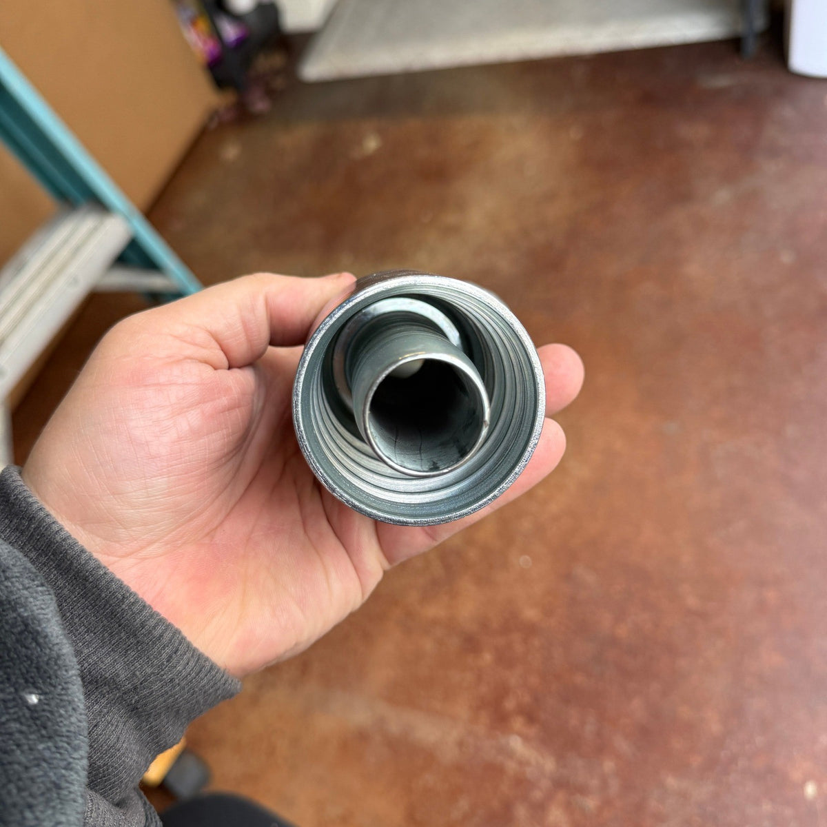 Parker 1J777-20-20 Crimp Hydraulic Hose Fitting 1-1/4" Hose 45 Deg Elbow Seal-