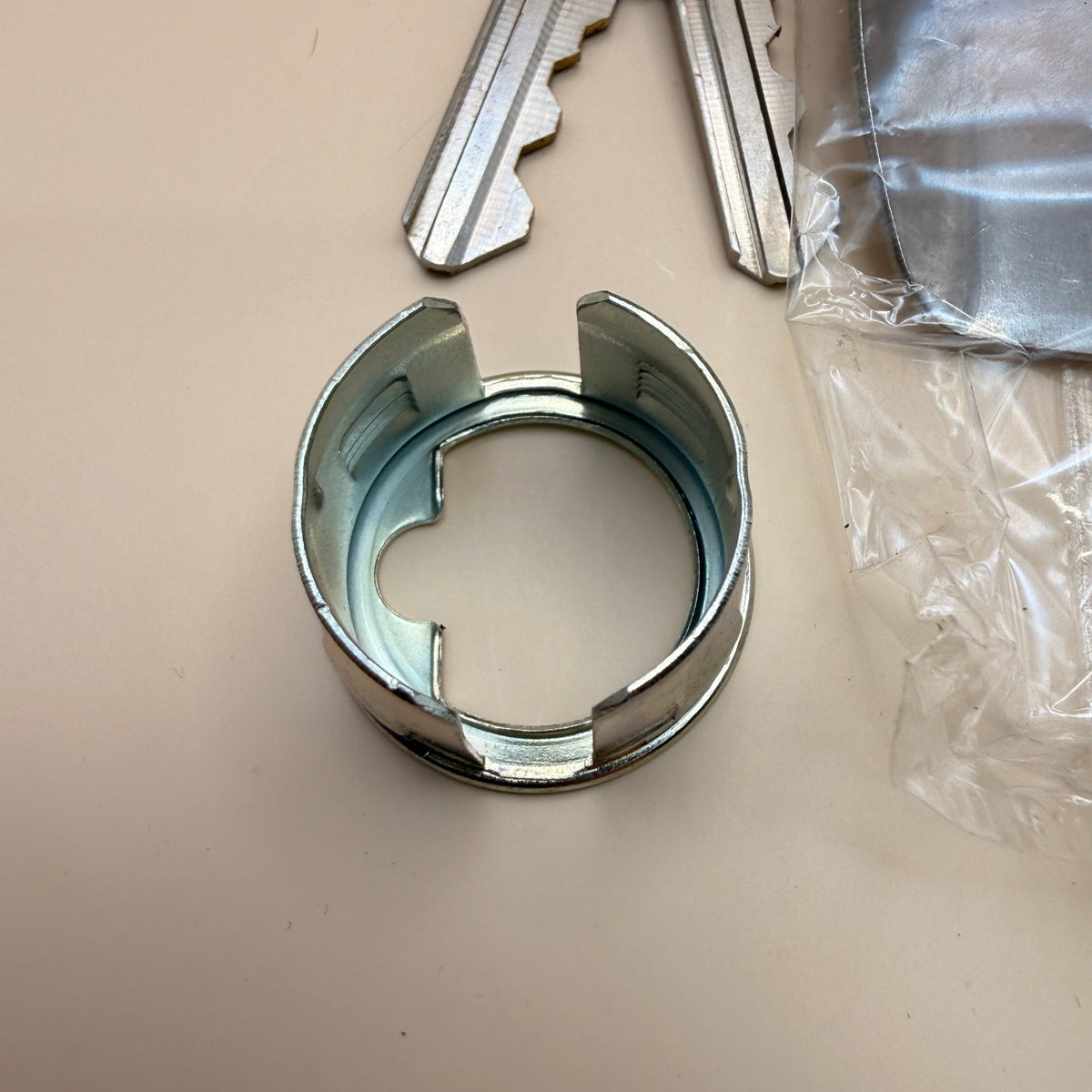 Copper Creek BK2040PS Ball Door Knob, Keyed Entry Function, Polished Stainless