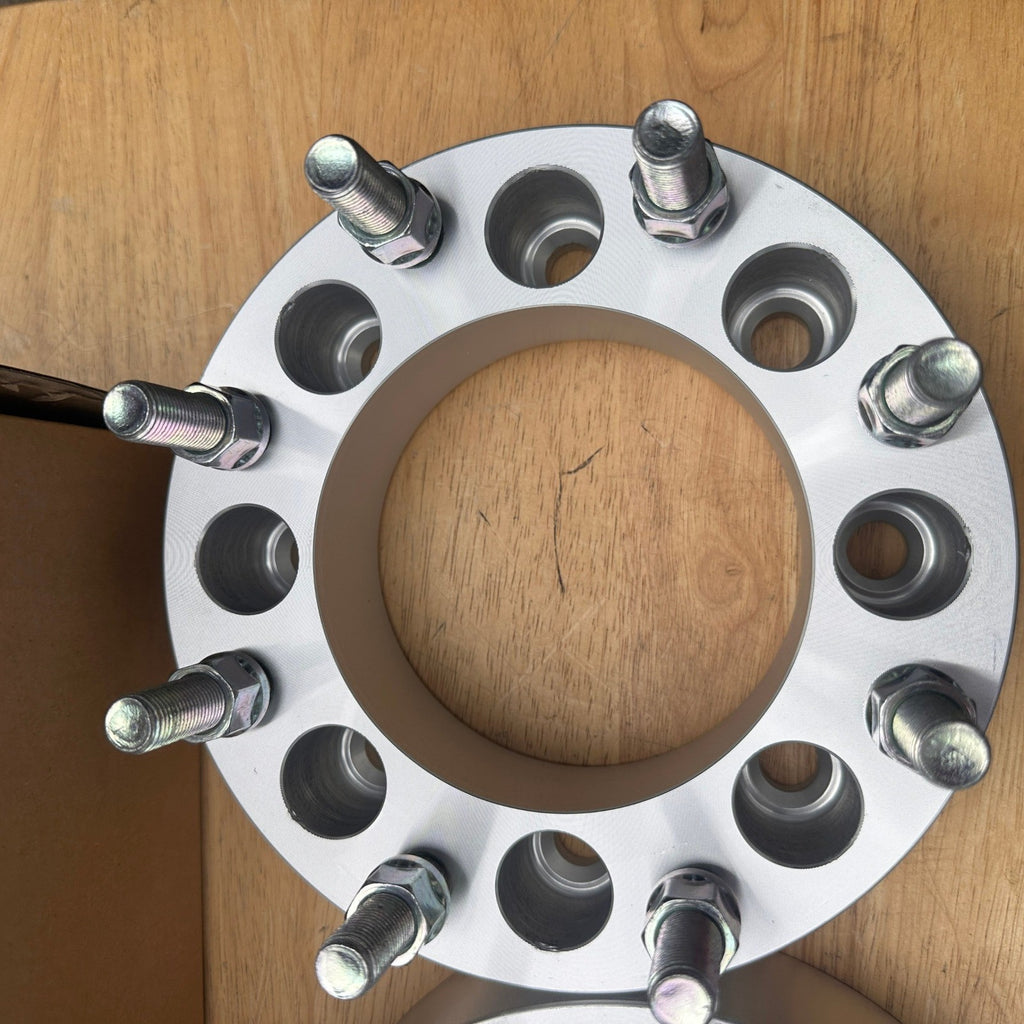 Set of 4 GDSMOTU 2" Wheel Adapters 8x6.5 to 8x180, 14x1.5 Studs, 126.15mm Hub