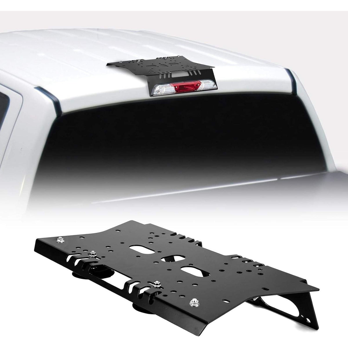 WeiSen No Drill Light Bar Cab Mount Fit for Ford F-150 2015-2026, F-250 F-350