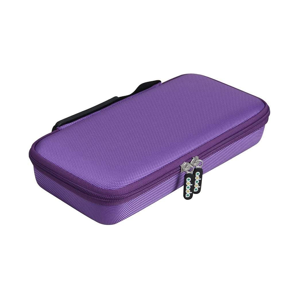Adada Hard Travel Case for 3M Littmann Classic III Monitoring Stethoscope, Purp