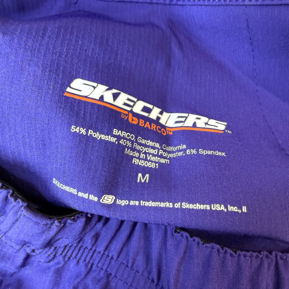 NWT Skechers Sk201 Womens M New Grape Reliance 3-Pocket Mid-Rise Pants Cargo