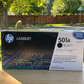 HP 501A Black Q6470A Toner Cartridge Genuine Sealed for LaserJet CP3505