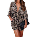 MSRP $35 PRETTYGARDEN Women's Brown XXL Leopard Print Shorts Jumps