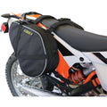 Set of 2 Nelson-Rigg RG-020 Black Dual Sport Enduro Saddlebags, Fits KTM Hond