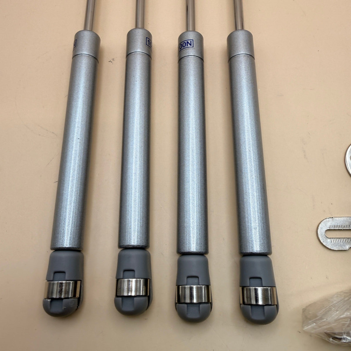 Set of 4 HexinYigjly Gas Springs Struts 100N 22.5LB Cabinet Door Lid Lift Suppo