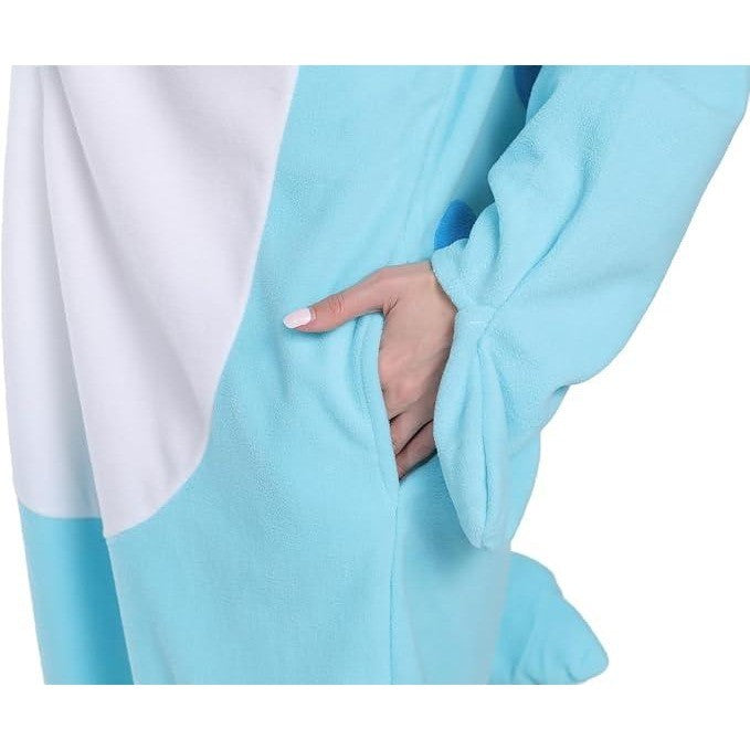 MSRP $45 Unpifolov Kids XS (fit height 4'3"-4'9") Narwhal Cosplay Costume Unisex
