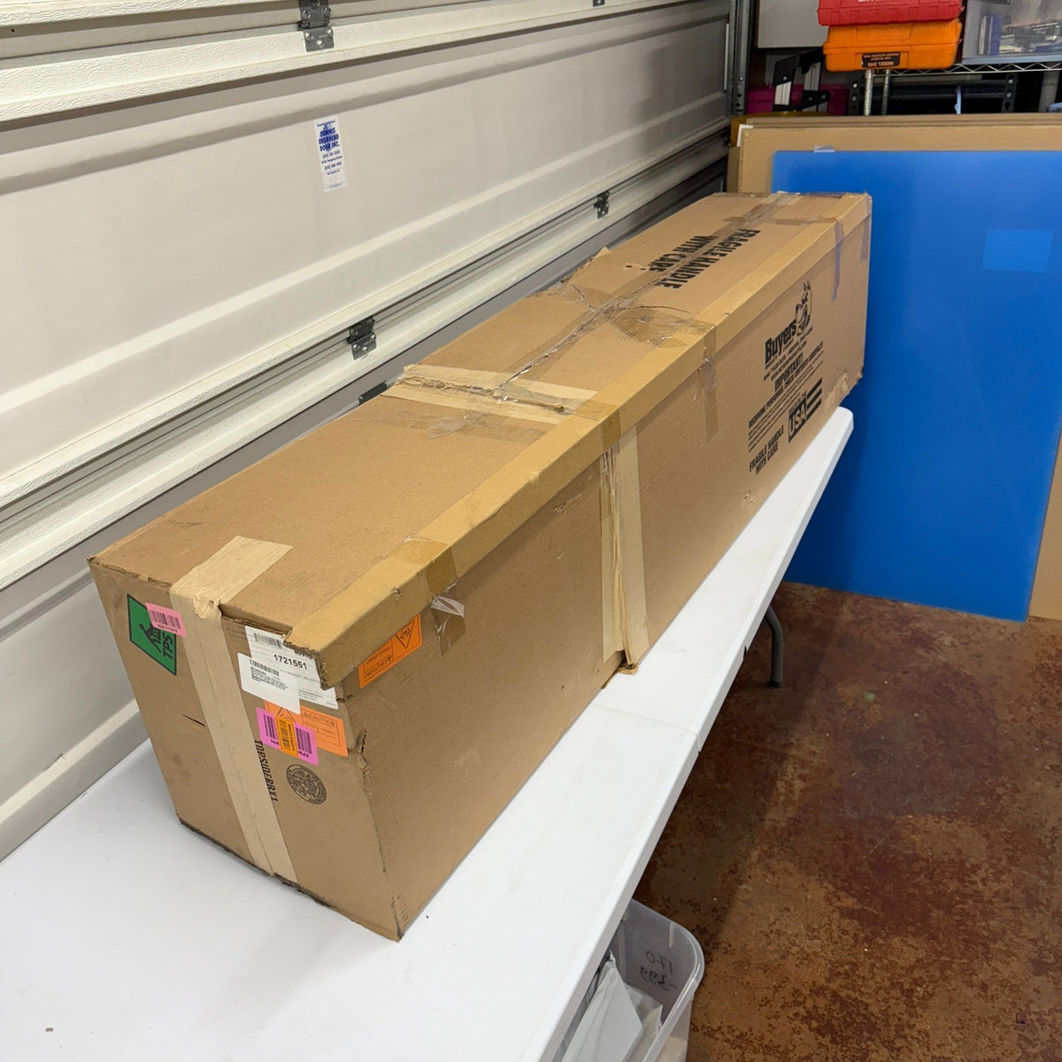 Buyers Products 1721551, 72x13x16" Black Diamond Tread Topsider Truck Box Alum