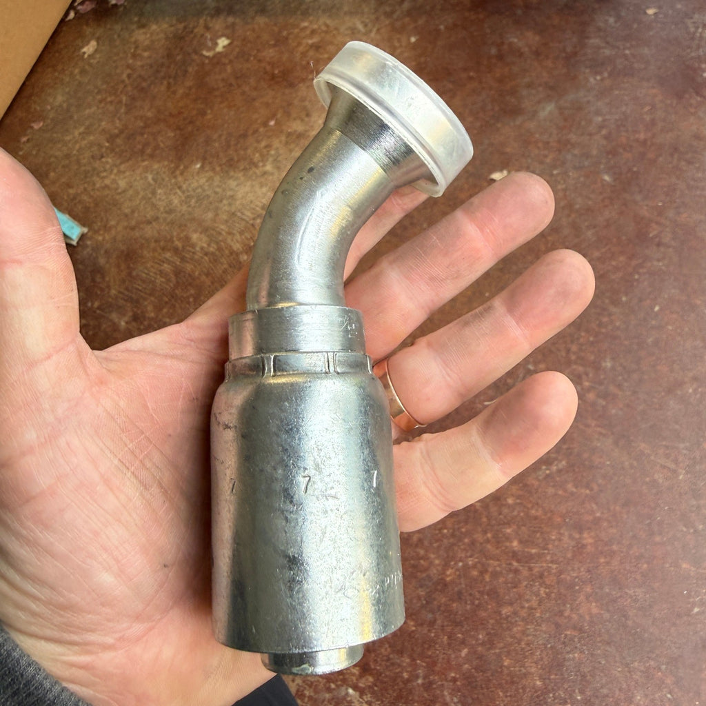 Parker 11777-16-16 Fitting 1" Hose X 1" SAE Code 61 Flange Head