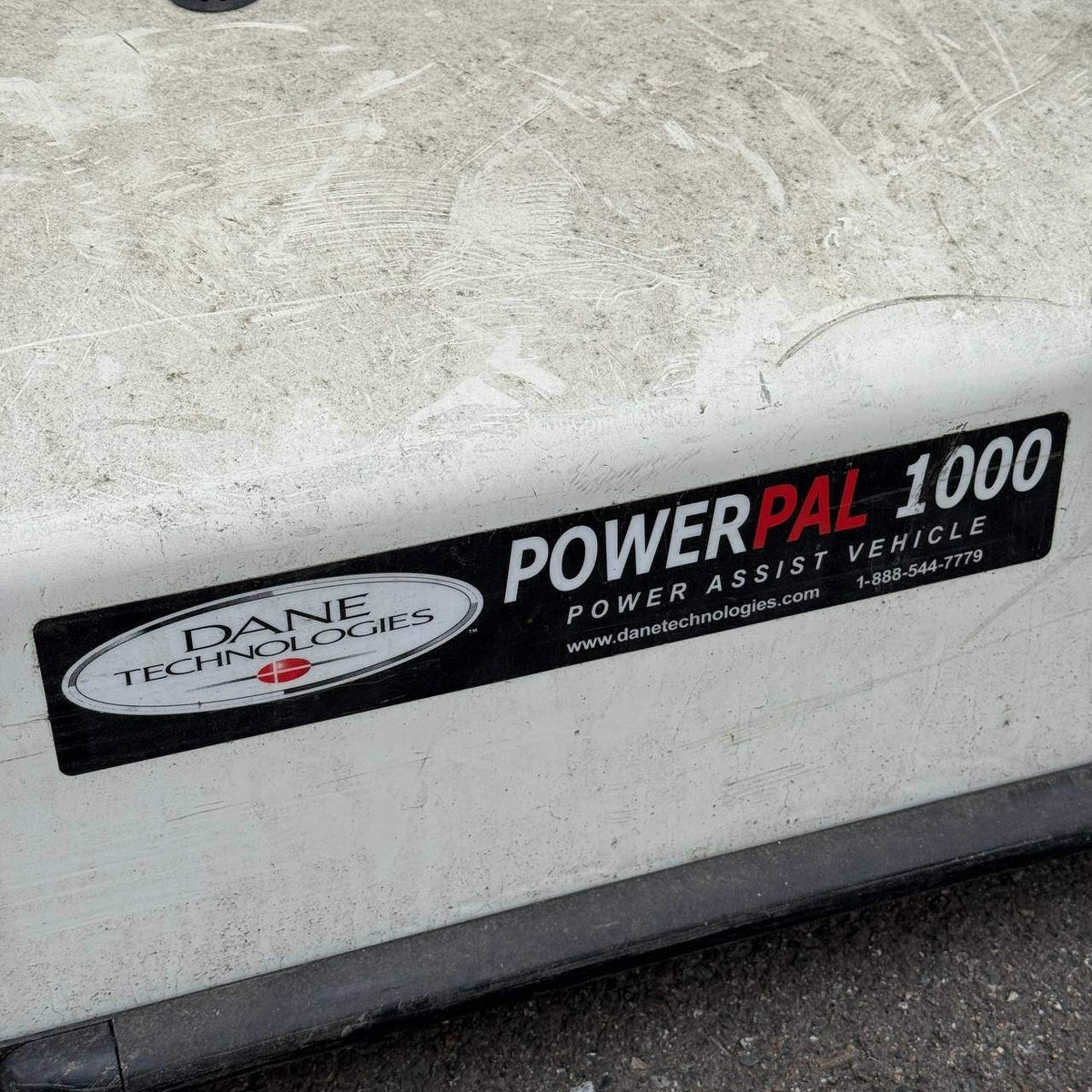 Dane PowerPAL 1000 Electric Tug, Warehouse Power Assist Vehicle for Heavy Carts