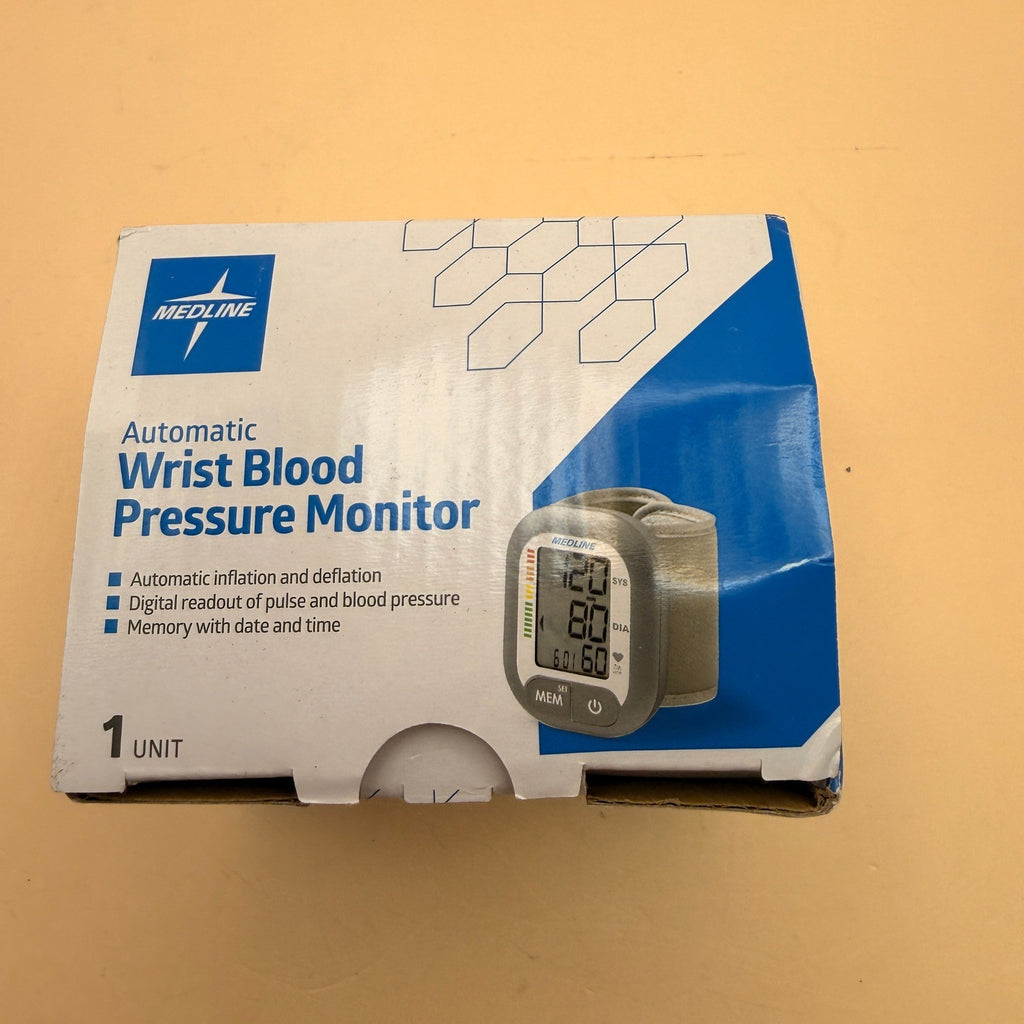 Medline MDS4003 Digital Wrist Blood Pressure Monitor SCRATCHED SEE PHOTO 3