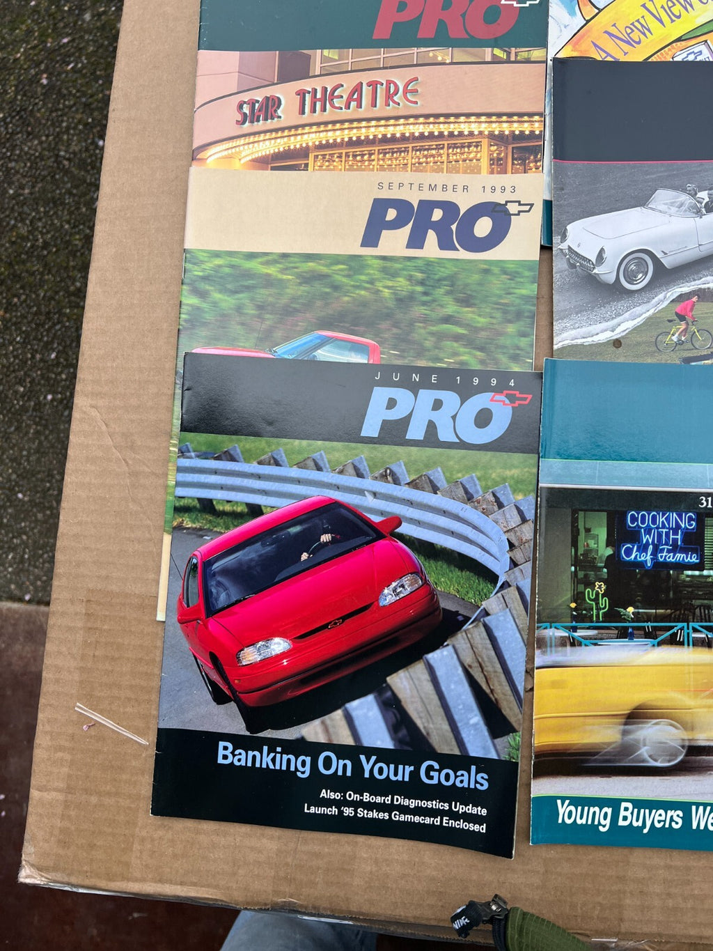 Lot of 30 Vintage Chevrolet PRO 1984-1994 Magazine