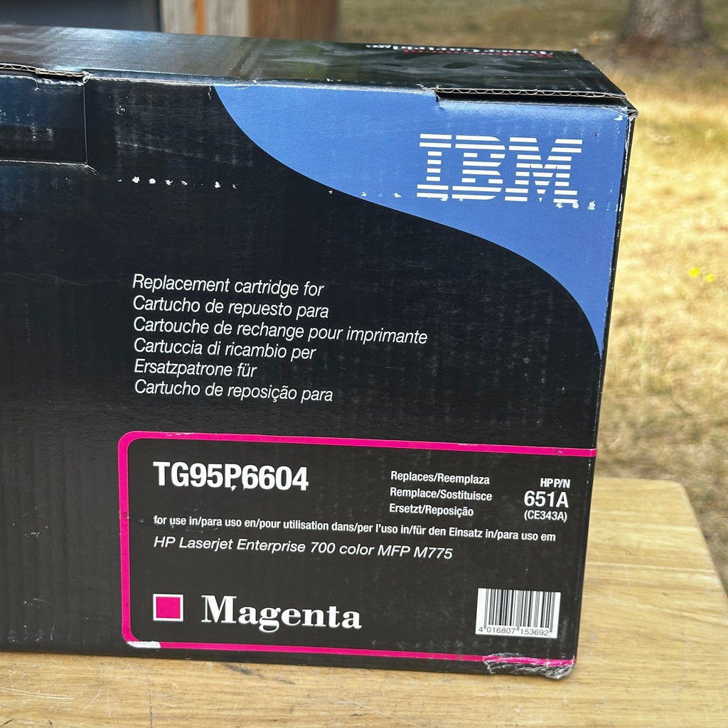 IBM TG95P6604 Toner Cartridge Magenta Replacement for HP 651A (CE343A)
