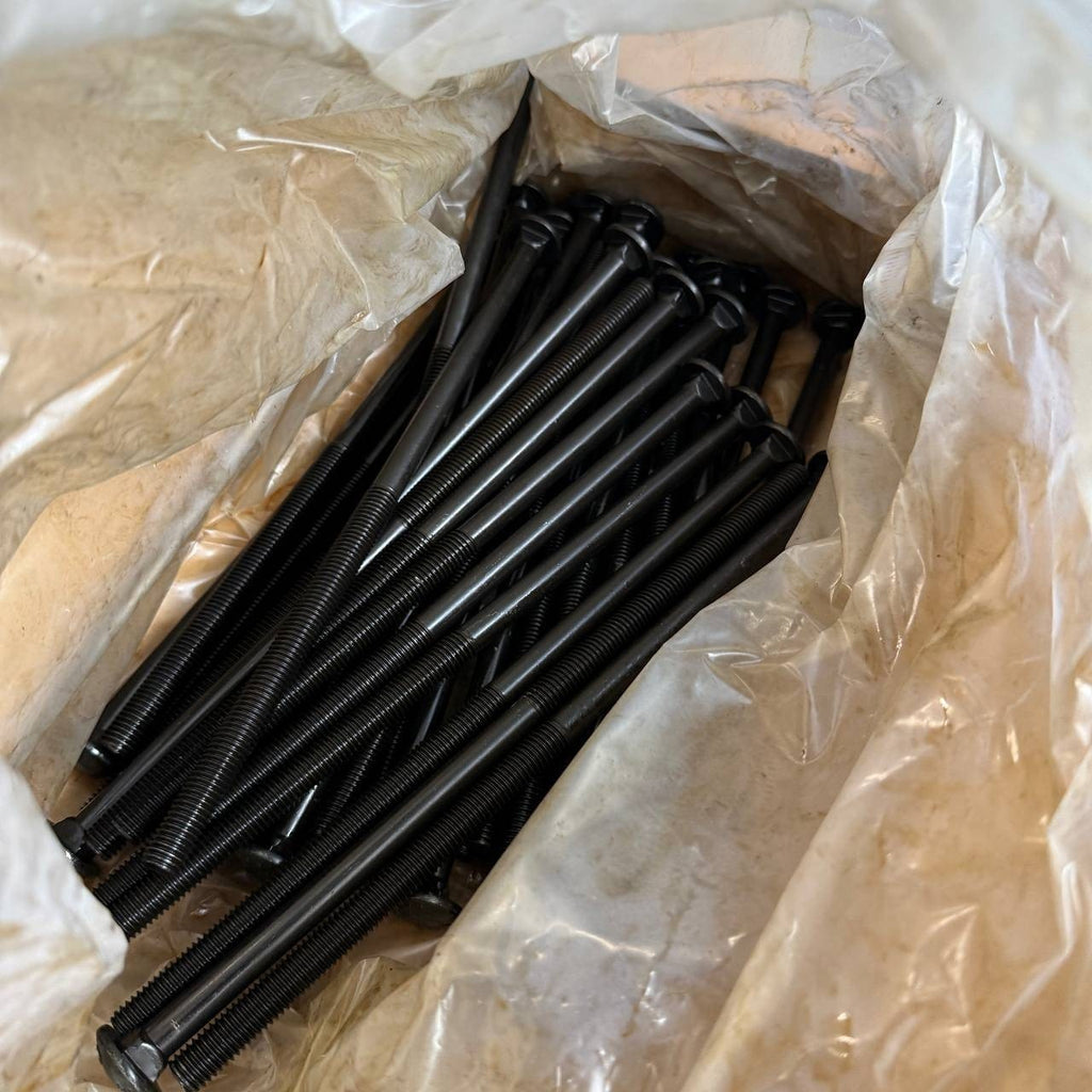 Pack of 34 PFC 1/2-13 x 12" Carriage Bolts Plain