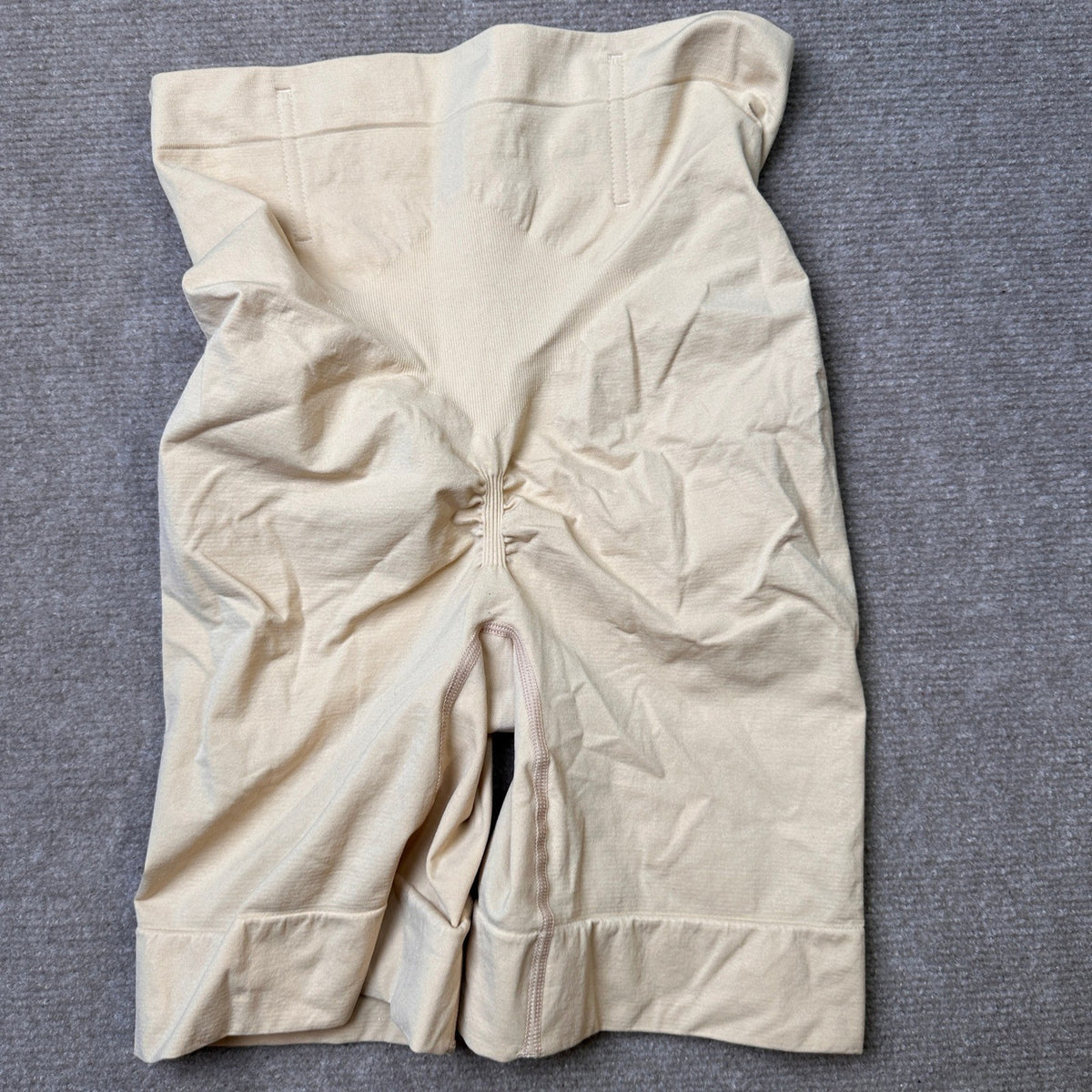 sellto Womens L Nude Shapewear Tummy Control High Waisted Body Shaper Shorts