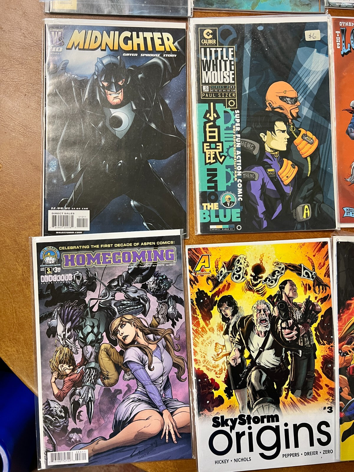 Lot of 12 | Moonshadow, Out There, Midnighter, Doctor Who, Sword of Ages, Shadow